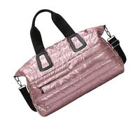 Extra Large Water Resistant Athletic Bag Glossy Surfaces Design Gym Bags for Sports Enthusiasts and Frequent Travelers Multi Purpose Travel Duffle Bag for Athletes