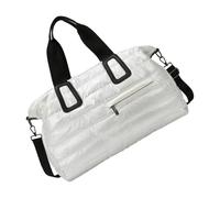 Extra Large Water Resistant Athletic Bag Glossy Surfaces Design Gym Bags for Sports Enthusiasts and Frequent Travelers Stylish Gym Bag with Spacious Main Compartment