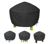 Extra Large Water Table Cover - Extra Large Waterproof & Wind-Resistant Black Outdoor Water Toys Cover for Kids' Outdoor Toys, Anti-Dust Anti-UV Sand Wall