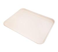 Extra-Large White Plastic Catering Tray - KB4 (Pack of 10) (457mm L x 356mm W x 22mm D)