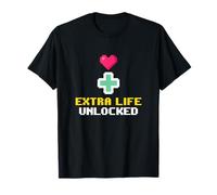 Extra Life Unlocked Open Heart Surgery Cardiac Survivor T-Shirt