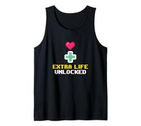 Extra Life Unlocked Open Heart Surgery Cardiac Survivor Tank Top