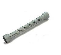 Extra Long 12" Exhaust Baffle for 44mm/1.75" Motorcycle Drag Pipes (Baffle O.D. 41mm)