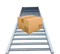 Extra Long 13ft Foldable Light-Duty Gravity Conveyor - 12/16/20/24" Wide Loading & Unloading Cargo Slides, Durable & Portable, Ideal for Warehouse & Shipping Applications
