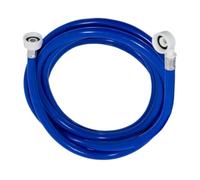 Extra Long 3.5M Universal Washing Machine & Dishwasher Cold Water Inlet Hose Blue Fill Pipe Feed Connector (3/4" BSP Fittings)