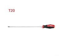 Extra-Long 400 mm for Torx Screwdriver with Ergonomic Rubber Handle & Chromium Vanadium Alloy Steel Shaft for T15/For T20/For T25/T27/For T30 - 1-Piece(for T20)