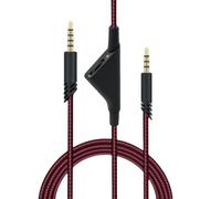 Extra Long 6.56ft Braided Headphone Cable Wire Control for A10 A40 A40TR A50 A50TR Headphone Replacement Cable