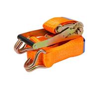 Extra Long 6m Ratchet Straps 5000kg Breaking Strength with Hooks for RV Owners Transporting ATVs and Motorcycles on Open Trailers