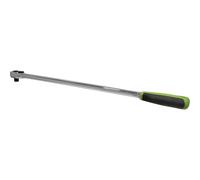 Extra Long 72-Tooth Flip Reverse Ratchet Wrench - 1/2 Inch Sq Drive - Pear Head
