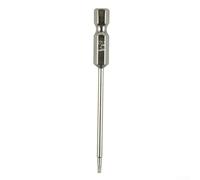 Extra Long 75mm for Torx Bit T40, Hex Shank Drill Bit for Electric Screwdrivers, Alloy Steel Star Screwdriver Bits for DIY and Professional Use(T7 Hole)