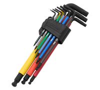 Draper 9 Piece Extra Long Arm Hexagon Allen Key Set