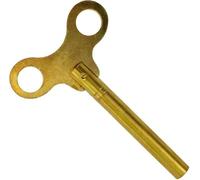 Extra Long Brass Universal Clock Winding Key for Antique Vintage Clocks - Key for Mechanical Clock (Key No. 7-4.00mm I.D.)
