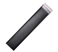 Extra Long Bubble Mailers, 10-Pack, Padded Shipping Bags, Large Envelopes for Narrow Valuable Items, Waterproof, (Black, 4x25-10 PACK)
