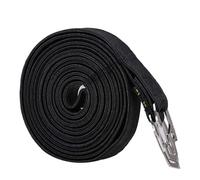 Extra long bungee cords with hooks,Bungee cords with hooks,Long bungee cords with hooks,Highly Stretchy Clips Bike Motorbike Luggage Cord Rope,Great for Hand Carts, Cargo, Camping (4 Meter Black)