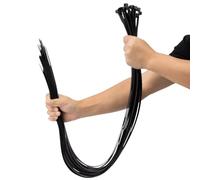 Extra Long Cable Ties, 13mm Wide, Black, Pack of 25, 1530x13mm