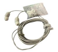 Extra Long Cord Earbuds 3-meter Wired Earphones with Microphone Noise