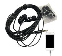 Extra Long Cord Headphones - Wired Over-Ear Headphones, Clear Sound | Extended Length, Universal Jack, Noise Isolating, Lightweight & Comfortable, Perfect For Office, Travel, School, Recording & Calls