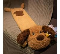 Extra Long Dog Hot Water Bottle with Plush Cover - Heating Pad for Neck, Back, Shoulder Pain Relief, 2 Sizes (Goose Not Included)