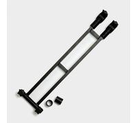 Extra-Long Dual Umbrella Bracket, Black One Size
