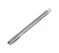 Extra Long for m6 Tap 110mm for Through Hole Machining Extra | High steel 6542, uncoated silver finish, high hardness, wear resistant, tough construction