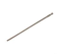 Extra Long For Torx Screwdriver Bits, 200mm Alloy Steel Star Bit Set with 6.35mm Hex Shank for T15 For T20 For T25 For T30, Industrial Grade Hardened Tips for(T30)