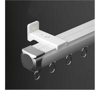 Extra Long Heavy Duty 15ft Curtain Rod Adjustable Aluminum Wall Mounted with Accessories Versatile Indoor Outdoor Drapery Track 32 13ft Channels