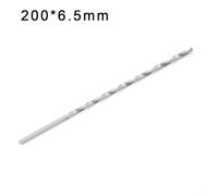 Extra Long HSS Drill Bits for Metal Wood Plastic Drilling, Diameter Choices 2 5 6 5mm with 160 300mm Length, Straight Shank Compatible with Electric Drills (200mm-6.5)