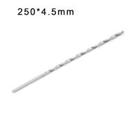Extra Long HSS Drill Bits for Metal Wood Plastic Drilling, Diameter Choices 2 5 6 5mm with 160 300mm Length, Straight Shank Compatible with Electric Drills (250mm-4.5)