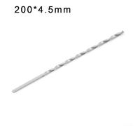 Extra Long HSS Drill Bits for Metal Wood Plastic Drilling, Diameter Choices 2 5 6 5mm with 160 300mm Length, Straight Shank Compatible with Electric Drills (200mm-4.5)