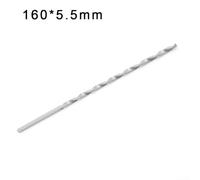 Extra Long HSS Drill Bits for Metal Wood Plastic Drilling, Diameter Choices 2 5 6 5mm with 160 300mm Length, Straight Shank Compatible with Electric Drills (160mm-5.5)