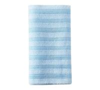 Extra Long Japanese Exfoliating Shower Towel, Body Towel, Double-Sided Exfoliating Towel, Back Scrubbers for Shower, Body Cleansing Washcloth for Men & Women (Blue)