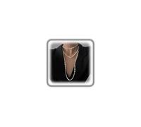 Extra Long Layered Faux Pearl Beaded Necklace for Women, Vintage Stackable Pearl Wrap Choker Necklace Trendy Bridal Jewelry Everyday Sweater Chain Gifts, L, Metal, No Gemstone