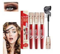 Extra long mascara Yanquina extra long mascara 4d waterproof and sweatproof mascara Three-dimensional lengthening mascara Long, plump, non-clumping, anti-smudge