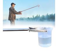 Extra Long Metal Water Sample Collection Pole,Telescopic Water Sampler Kit with 1000ml Graduated Plastic Beaker,Water Sampler Cups for Wastewater Lakes River Wellhead Reser(Size:1.43-6m/56.3-236.2in)