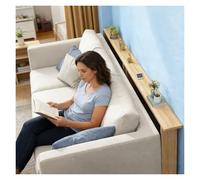 Extra-Long Narrow Behind Couch Table, Customizable 30-59 Inch Console Sofa Table for Entryway Living Room Bedroom, Skinny Gap Shelf