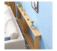 Extra Long Narrow Couch Shelf Table - Waterproof & Scratch Resistant Storage for Living Room, Ideal Plant Stand for Small Spaces & Stylish Home Decor