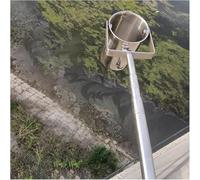 Extra Long Portable Water Sampler for Pool Testing - 20ft Stainless Steel Liquid Dipper with Extendable Telescopic Pole - Ideal for Ponds, Laboratories & Industrial Use