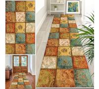 Extra Long Runner Rugs for Hallway Non Slip Carpet Absorbent Runner Rug Carpet Runners for Kitchen Hallway Runner Kitchen Rug Entrance Large 40 x 60 cm Stair Runner Rug Machine Washable Door Mat