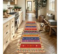 Extra Long Runner Rugs for Hallway Non Slip Machine Washable 120 x 140 cm | Carpet Absorbent Runner Rug Carpet Runners for Kitchen Hallway Runner Kitchen Rug Entrance Large Runner Rug