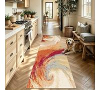 Extra Long Runner Rugs for Hallway Non Slip Machine Washable 50 x 140 cm | Carpet Absorbent Runner Rug Carpet Runners for Kitchen Hallway Runner Kitchen Rug Entrance Large Runner Rug