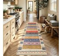 Extra Long Runner Rugs for Hallway Non Slip Machine Washable 70 x 140 cm | Carpet Absorbent Runner Rug Carpet Runners for Kitchen Hallway Runner Kitchen Rug Entrance Large Runner Rug