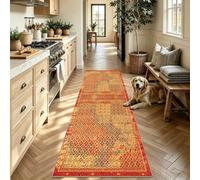 Extra Long Runner Rugs for Hallway Non Slip Machine Washable 70 x 140 cm | Carpet Absorbent Runner Rug Carpet Runners for Kitchen Hallway Runner Kitchen Rug Entrance Large Runner Rug