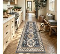Extra Long Runner Rugs for Hallway Non Slip Machine Washable 80 x 140 cm | Carpet Absorbent Runner Rug Carpet Runners for Kitchen Hallway Runner Kitchen Rug Entrance Large Runner Rug