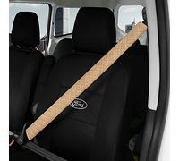 Extra Long Seatbelt Covers for Adults Kids Women & Men, Super Soft Car Seat Belt Strap Cushion for Sedan SUV Trucks, Shoulder Neck Chest Protector Pad, Auto Interior Accessories, 1pc, Beige, 85cm