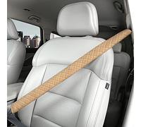 Extra Long Seatbelt Covers for Adults Kids Women & Men, Super Soft Car Seat Belt Strap Cushion for Sedan SUV Trucks, Shoulder Neck Chest Protector Pad, Auto Interior Accessories, 1pc, Beige, 75cm