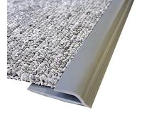 Extra Long SelfAdhesive Floor Threshold Strip 7m Cuttable Edging for Doorway Tile Wood & Carpet Transition Light Gray Trim Solution for Seamless Flooring Renovation
