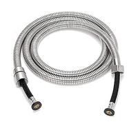 Extra Long Shower Hose 79 Inches Braided Inner Tube High Pressure Chromed Stainless Steel Replacement for Handheld Shower Heads and Bidet Sprayer Hose