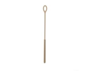 Extra Long Silicone Straw Cleaner Brush Set 9cm Flexible Bristles with Hanging Ring for Thorough Cleaning of Water Bottles and Beverage Straws (Gray)