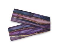 Extra Long Table Runner Marble Purple Burgundy Table Runner Wedding Dining Room Decoration 33x180cm