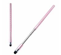 Extra Long Telescopic Stylus Pen for Touch Screens - Retractable Extendable Stylus with Precision Flocking Tip, Universal Compatibility with iPad/iPhone/Android, Lightweight & Durable (Pink)